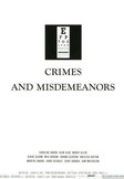 Zbrodnie i wykroczenia